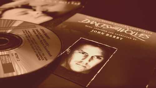 CD cover of Dances with Wolves soundtrack featuring John Barry
