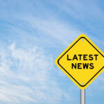 CRUSHING Blow Hits 45 Million Book Fans Worldwide Yellow sign with text Latest News on sky background