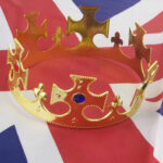 VIDEO: Epstein Files Surge — Royals On Alert Gold crown on a Union Jack flag.