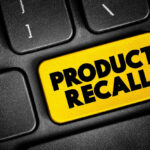 Massive Recall: Burn-Hazard Product recall key on computer keyboard