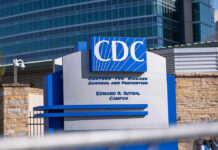 Rare Ebola Strain – Americans at Risk? CDC building sign in front of structure.