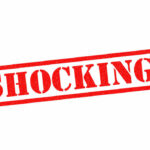 Actor Breaks In — Unleashes Nightmarish Attack Red text stating the word shocking