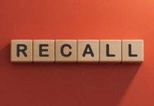 ALERT: Nationwide Mac & Cheese Recall Wooden letter tiles spelling recall on an orange background