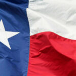 Texas Power Play: Dell Ditches Delaware Texas flag with blue white and red colors