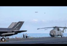 Russian Bomber Taunts Flagship Naval Ship Russian Bear Aircraft Buzzes HMS Prince of Wales