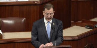 Kean Delivers Speech Upon Return to House Floor