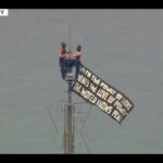 Empire State Chaos: Love Stunt Turns Felony Two people climb Empire State Building