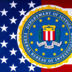 FBI Nabs College Star — $2.2M Mystery FBI seal overlaid on an American flag background