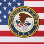 DOJ Wipes $722M Case — Mastermind Walks? Department of Justice seal on American flag background