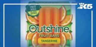 Frozen fruit bars recalled for possible glass contamination