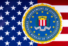 Judge Slaps FBI HQ Shuffle FBI seal overlaid on an American flag background