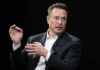 Musk’s $100M Midterm Playbook Elon Musk in a suit talking.