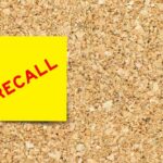 Glass Injections? Nationwide Recall Hits Yellow sticky note with the word 'RECALL' on a corkboard