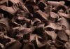 Cocoa Chaos Ends: Kirkland Chips Reappear Close-up of dark chocolate shavings scattered on a surface
