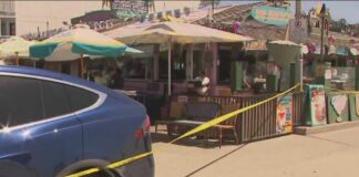 Police pursuit ends on boardwalk in San Diego
