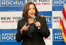 Backlash Builds: Dems Tell Kamala THIS?! Kamala Harris speaking at event for Kathy Hochul.