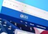 TRUE: These IRS Letters Hint At Free Cash Screenshot of the IRS website showing navigation options