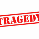 School Disaster – Permits Missing? Red tragedy stamp on white background